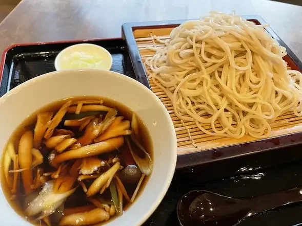 きのこせいろそば